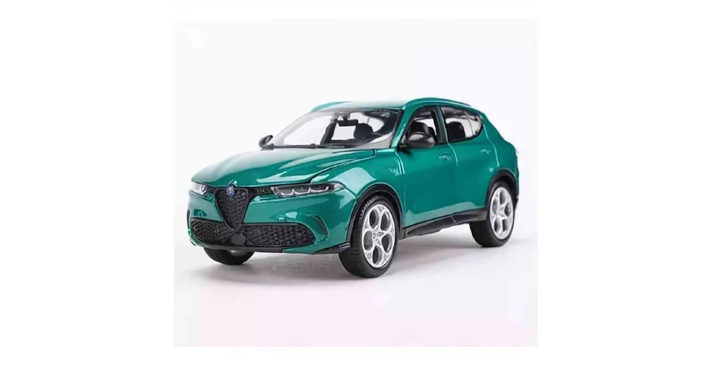 Kedvezményes ár Alfa Romeo Tonale (2023) zöld – 1 24 modellautó és játékautó Bburago