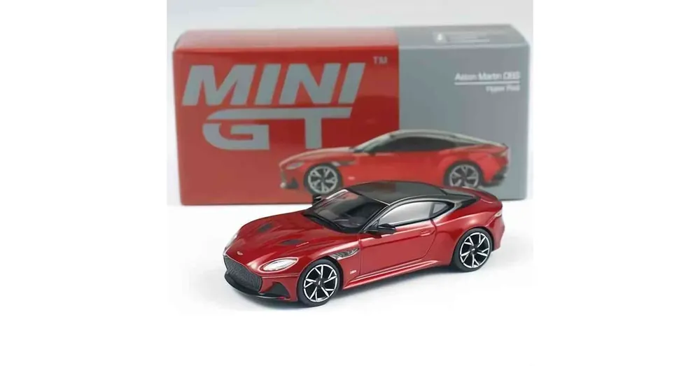 Akciós ár Aston Martin DBS Hyper (2023) piros - MiniGT 1065 - 1 64 fém modellautó - TrueScale Miniatures (TSM)