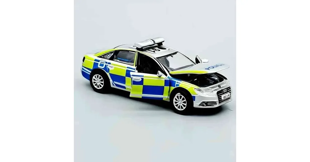 Audi A6 UK Police – 1 64 méretarányos fém modellautó ERA Car Különleges ajánlat