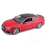 Audi RS 5 Coupe (2019) piros – 1 24 méretarányos fém modellautó és játékautó Bburago Legkelendőbb
