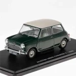 Austin Mini Cooper S (1965) zöld – 1 24 méretarányos fém modellautó Edicola Újdonság