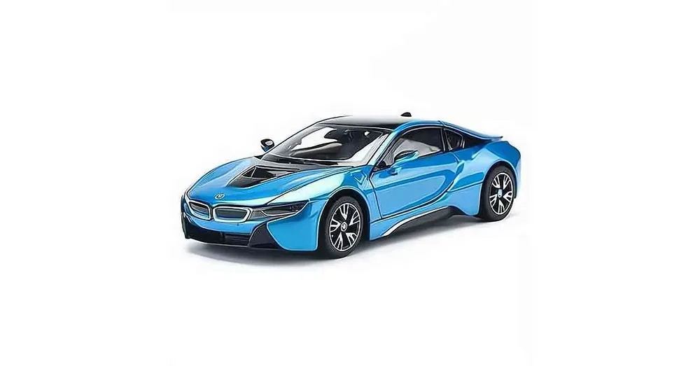 Ne maradj le BMW i8 (2015) kék – 1 24 méretarányos fém modellautó és játékautó Rastar