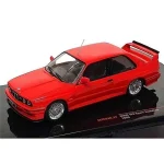 BMW M3 Sport Evolution (1990) piros – 1 43 méretarányos fém modellautó IXO Models Újdonság
