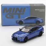 BMW M4 Competition (G82) kék - MiniGT 845 - 1 64 méretarányos fém modellautó - TrueScale Miniatures (TSM) Kiárusítás