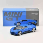 Utolsó esély Bugatti Centodieci kék – MiniGT 586 - 1 64 méretarányos fém modellautó - TrueScale Miniatures (TSM)