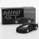Bugatti Chiron Super Sport 300+ fekete – MiniGT 374 - 1 64 méretarányos fém modellautó - TrueScale Miniatures (TSM) Utolsó esély