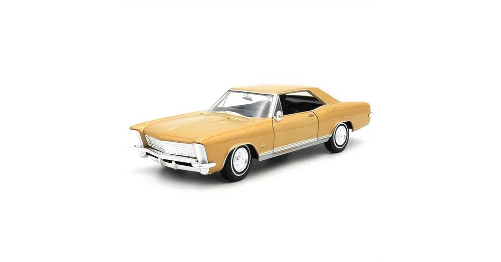 Buick Riviera Gran Sport (1965) arany – 1 24 méretarányos fém modellautó és játékautó Welly Olcsó