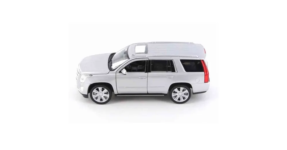 Árengedmény Cadillac Escalade (2017) ezüst – 1 27 méretarányos fém modellautó és játékautó Welly