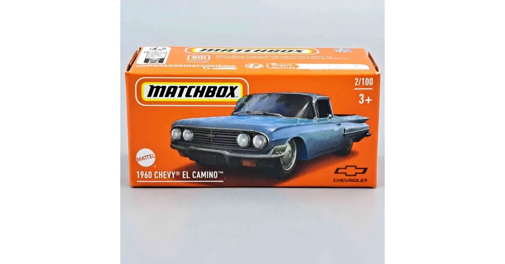 Csak ma Chevy El Camino (1960) kék – 1 64 játékautó Matchbox 2/100