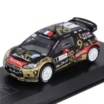 Különleges ajánlat Citroen DS3 WRC 1 – France 2013 – Loeb Elena – 1 43 méretarányos fém modellautó Diecast Club