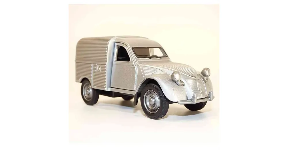 Citroen 2CV Furgon szürke – 1 38 méretarányos fém játékautó Welly Olcsóbb
