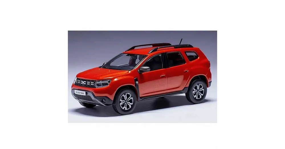 Exkluzív ajánlat Dacia Duster II (2023) piros – 1 43 méretarányos fém modellautó IXO Models