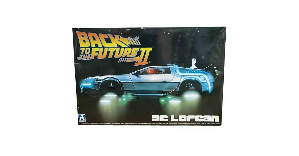 Legjobb ár DeLorean Vissza a jövőbe 2. – 1 24 méretarányos építhető autó makett Aoshima