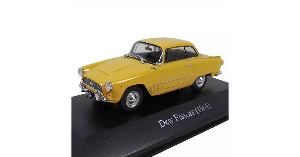 DKW Fissore (1964) sárga – 1 43 méretarányos fém modellautó Edicola Különleges ajánlat