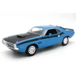 Végkiárusítás Dodge Challenger T/A (1970) kék – 1 24 fém modellautó és játékautó Welly