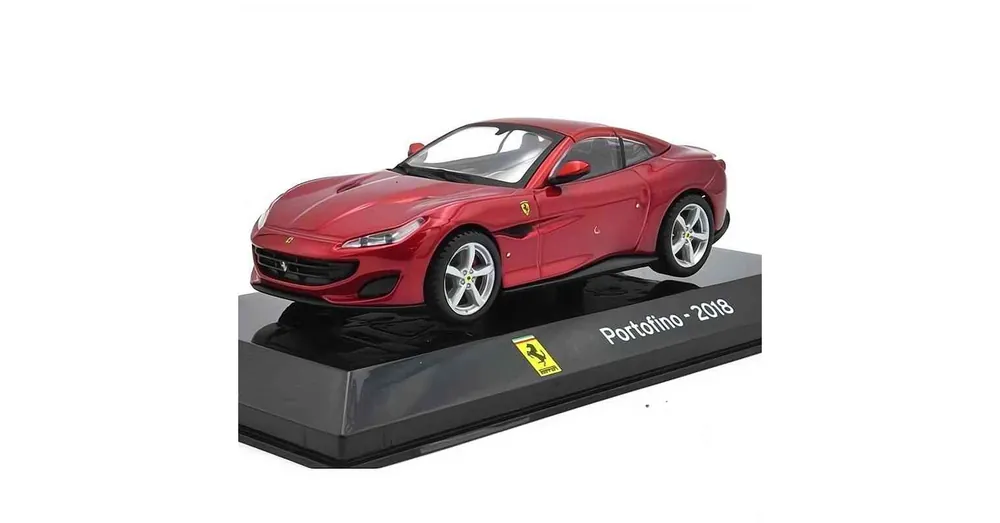 Ferrari Portofino (2018) piros – 1 43 méretarányos fém modellautó Edicola Akció
