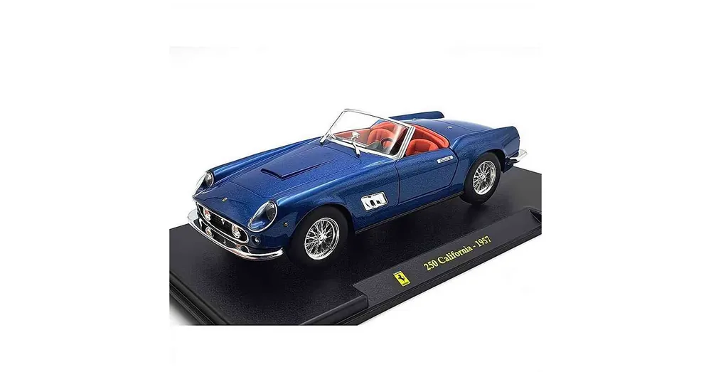 Ferrari 250 California Spider (1957) kék – 1 24 méretarányos fém modellautó Edicola Szezonális akció