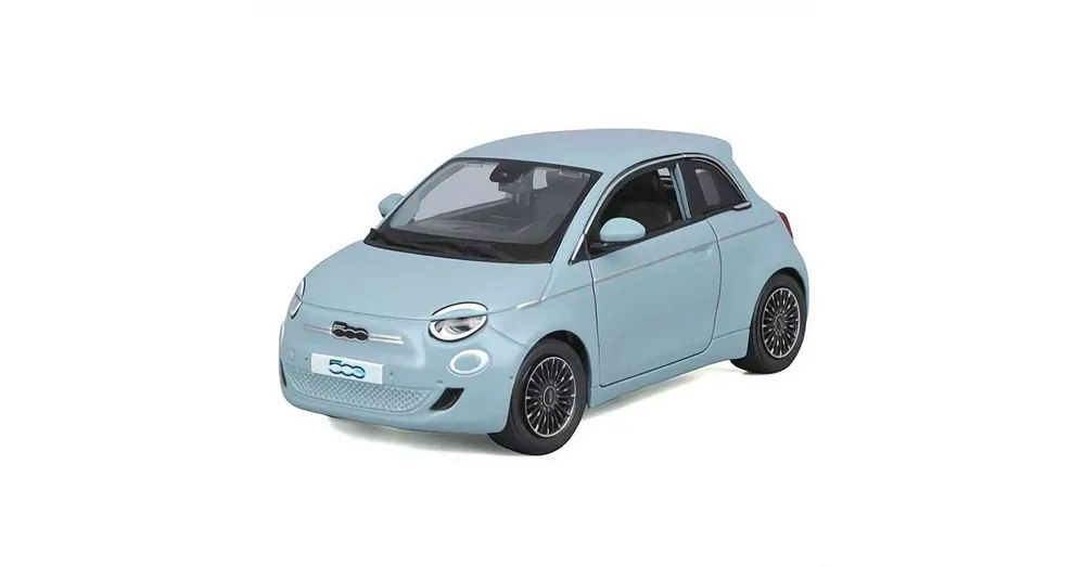 Ne maradj le Fiat 500e (2023) kék – 1 24 méretarányos fém modellautó és játékautó Bburago