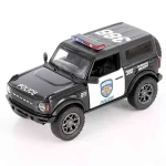 Vedd meg most Ford Bronco Police (2022) – 1 38 méretarányos fém játékautó Kinsmart