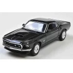 Vedd meg online Ford Mustang Boss 429 (1970) fekete – 1 24 méretarányos fém modellautó és játékautó Welly