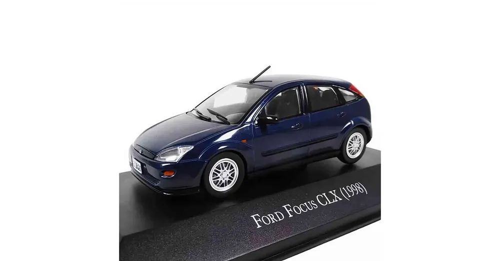 Ford Focus CLX (1998) kék – 1 43 méretarányos fém modellautó Edicola Kihagyhatatlan ajánlat