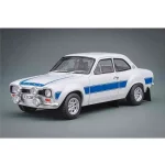 Gyors szállítás Ford Escort MK I. RS fehér / kék – 1 24 méretarányos fém modellautó Whitebox