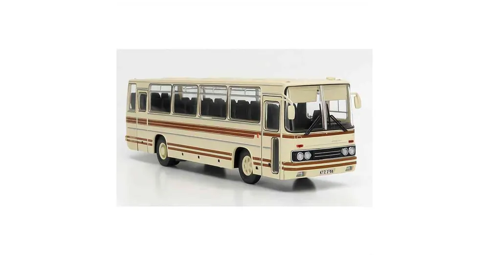 Ikarus 256 (1988) bézs - barna autóbusz – 1 43 méretarányos fém modell Premium Classixxs Szezonális akció