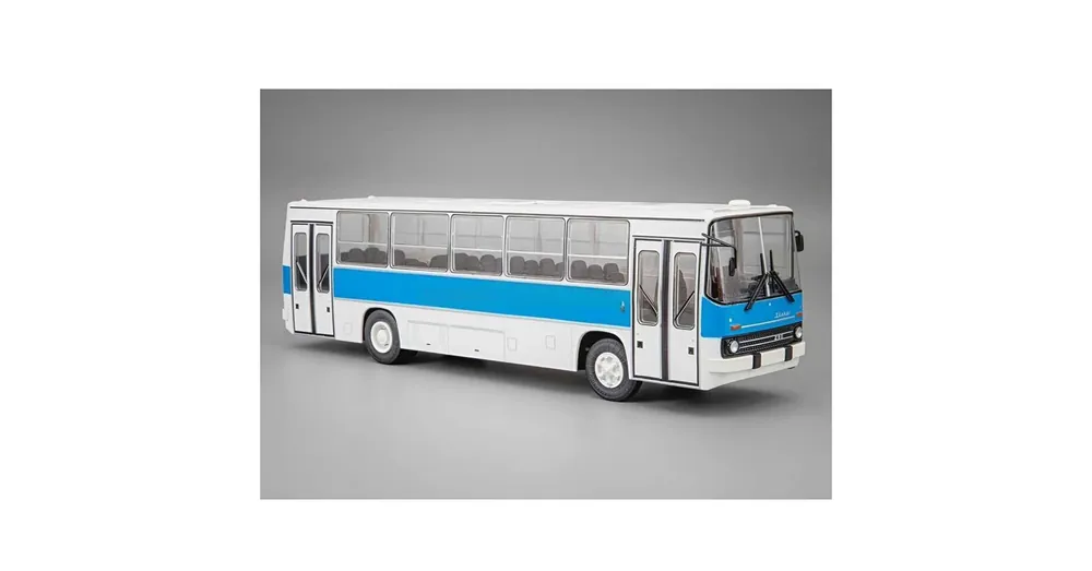 Ikarus 260.51 (1975) fehér - kék autóbusz – 1 43 fém modell Premium Classixxs Olcsóbb