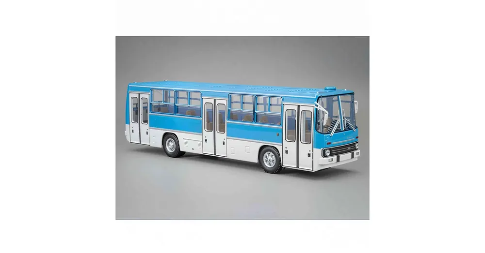 Ikarus 260.06 (1975) kék - fehér autóbusz – 1 43 fém modell Premium Classixxs Vásárlói kedvenc