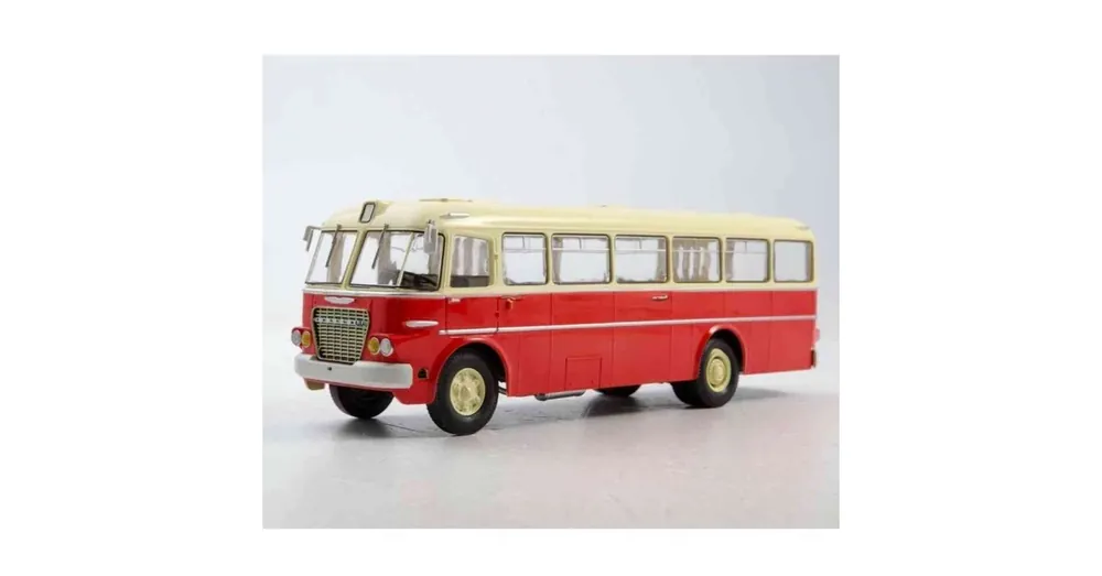 Akciós ár Ikarus 620 autóbusz piros – 1 43 fém modell Autohistory