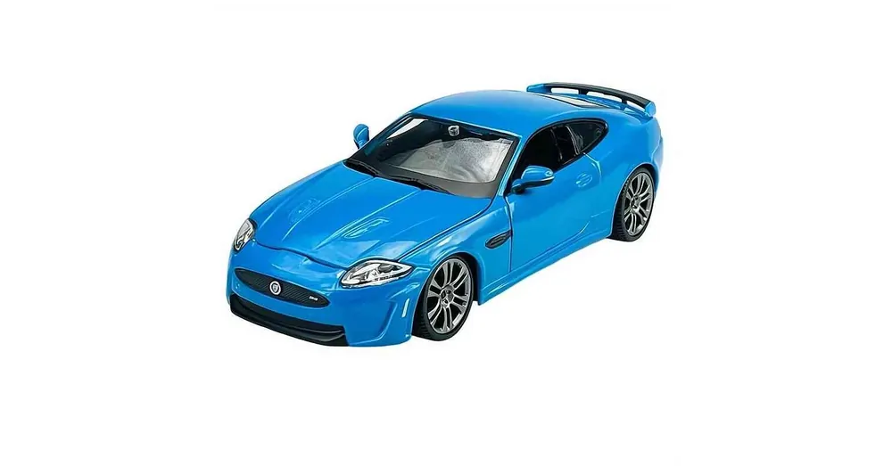 Jaguar XKR-S kék – 1 24 méretarányos fém modellautó és játékautó Bburago Vásárlói kedvenc