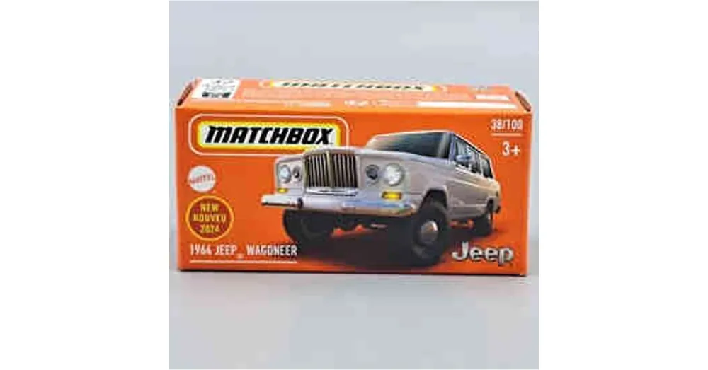 Olcsóbb Jeep Wagoneer (1964) szürke – 1 64 játékautó Matchbox 38/100