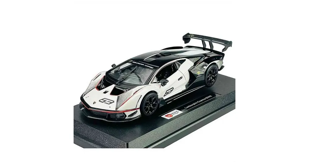 Lamborghini Essenza SCV12 63 fehér – 1 24 méretarányos fém modellautó és játékautó Bburago Legjobb ár