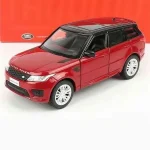 Kedvezmény Range Rover Sport piros – 1 36 méretarányos fém játékautó és modellautó Tayumo