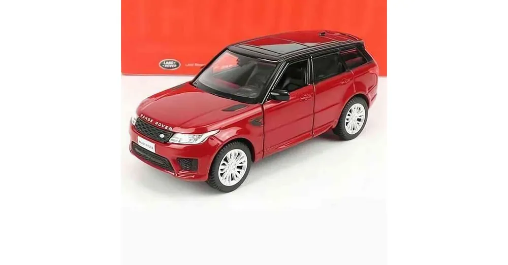 Kedvezmény Range Rover Sport piros – 1 36 méretarányos fém játékautó és modellautó Tayumo