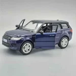 Szuper akció Range Rover Sport kék – 1 36 méretarányos fém játékautó és modellautó Tayumo