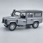 Árengedmény Land Rover Defender 110 szürke – 1 36 méretarányos fém játékautó és modellautó Tayumo