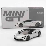 McLaren Artura ezüst – MiniGT 582 - 1 64 méretarányos fém modellautó - TrueScale Miniatures (TSM) Olcsóbb