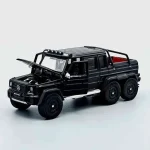 Mercedes-Benz G63 AMG 6×6 fekete – 1 64 méretarányos fém modellautó ERA Car Árengedmény