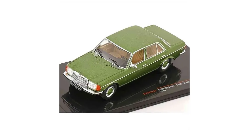 Mercedes 240D (W123) 1976 zöld – 1 43 méretarányos fém modellautó IXO Models Kihagyhatatlan ajánlat