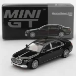 Mercedes-Maybach S 680 fekete – MiniGT 977 - 1 64 méretarányos fém modellautó - TrueScale Miniatures (TSM) Csak ma