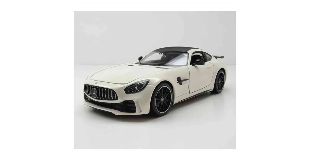 Outlet Mercedes-AMG GT R fehér – 1 24 méretarányos fém modellautó és játékautó Welly