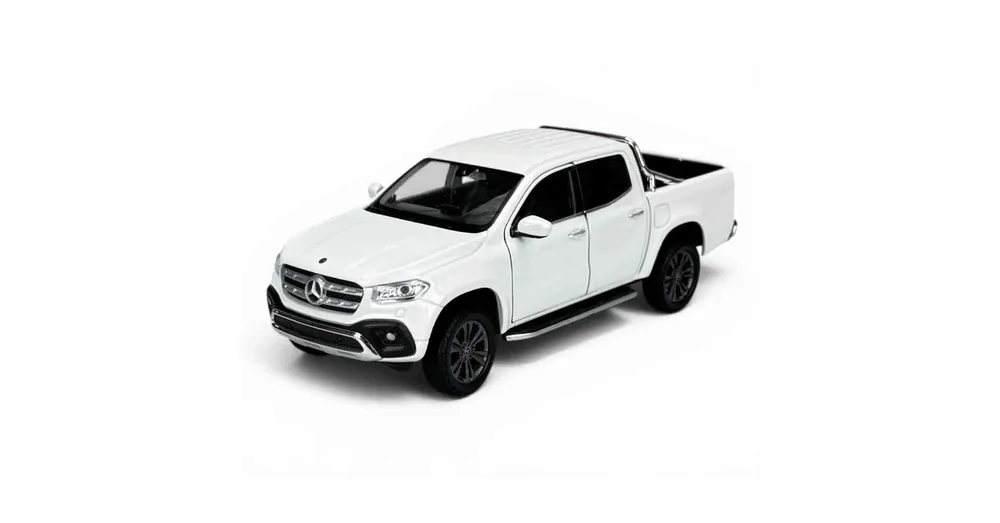 Vedd meg most Mercedes-Benz X-Class (2018) fehér – 1 27 méretarányos fém modellautó és játékautó Welly