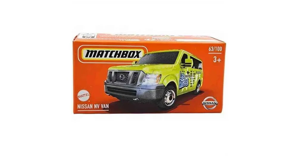 Nissan NV Van zöld – 1 64 játékautó Matchbox 63/100 Akciós ár