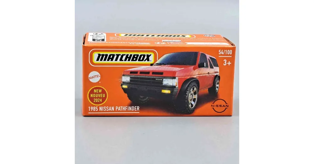 Nissan Pathfinder (1985) piros – 1 64 játékautó Matchbox 54/100 Utolsó esély
