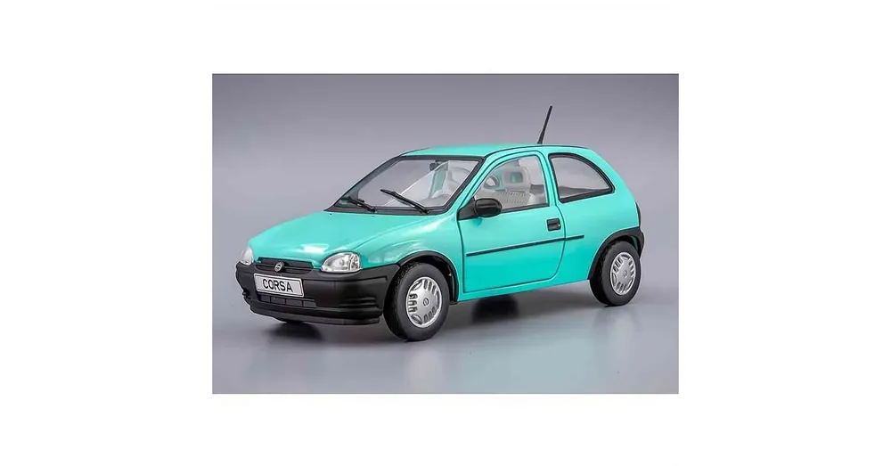 Akció Opel Corsa B (1993) türkizkék – 1 24 méretarányos fém modellautó Whitebox
