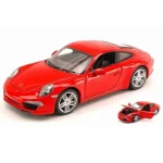 Bestseller Porsche 911 Carrera S piros – 1 24 méretarányos fém modellautó és játékautó Rastar