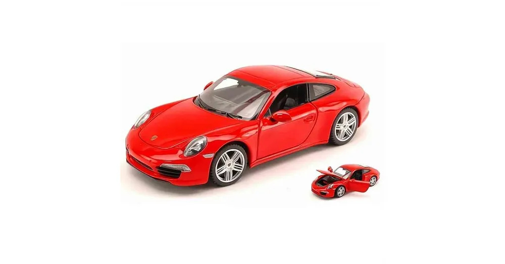 Bestseller Porsche 911 Carrera S piros – 1 24 méretarányos fém modellautó és játékautó Rastar
