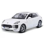 Azonnali szállítás Porsche Macan (2015) fehér – 1 24 méretarányos fém modellautó és játékautó Bburago