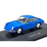 Biztonságos fizetés Porsche 901 (911) (1964) kék – 1 43 méretarányos fém modellautó Editions Atlas